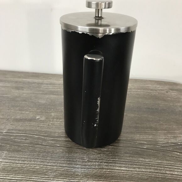 Veken French Press Coffee & Tea Maker, 304 Stainless Steel Black - Picture 5 of 13